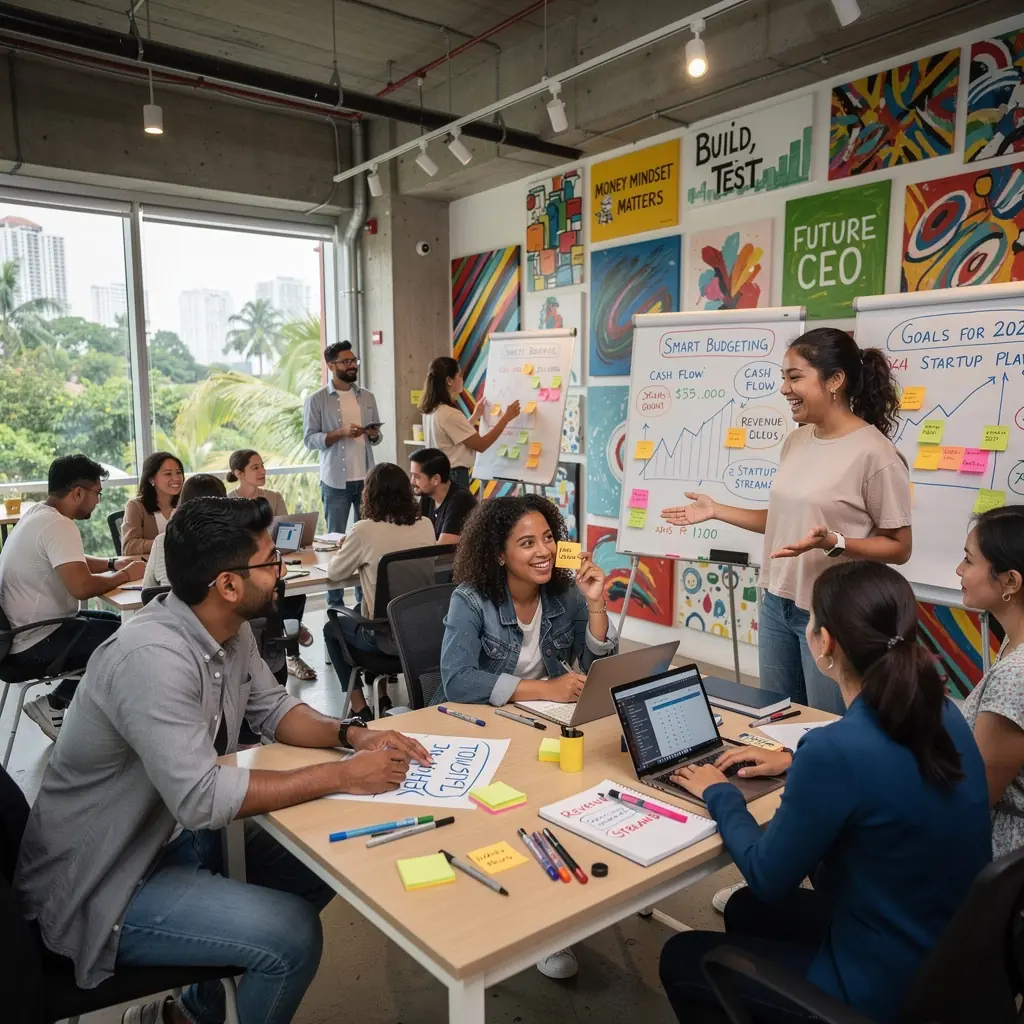 Professional team collaboration